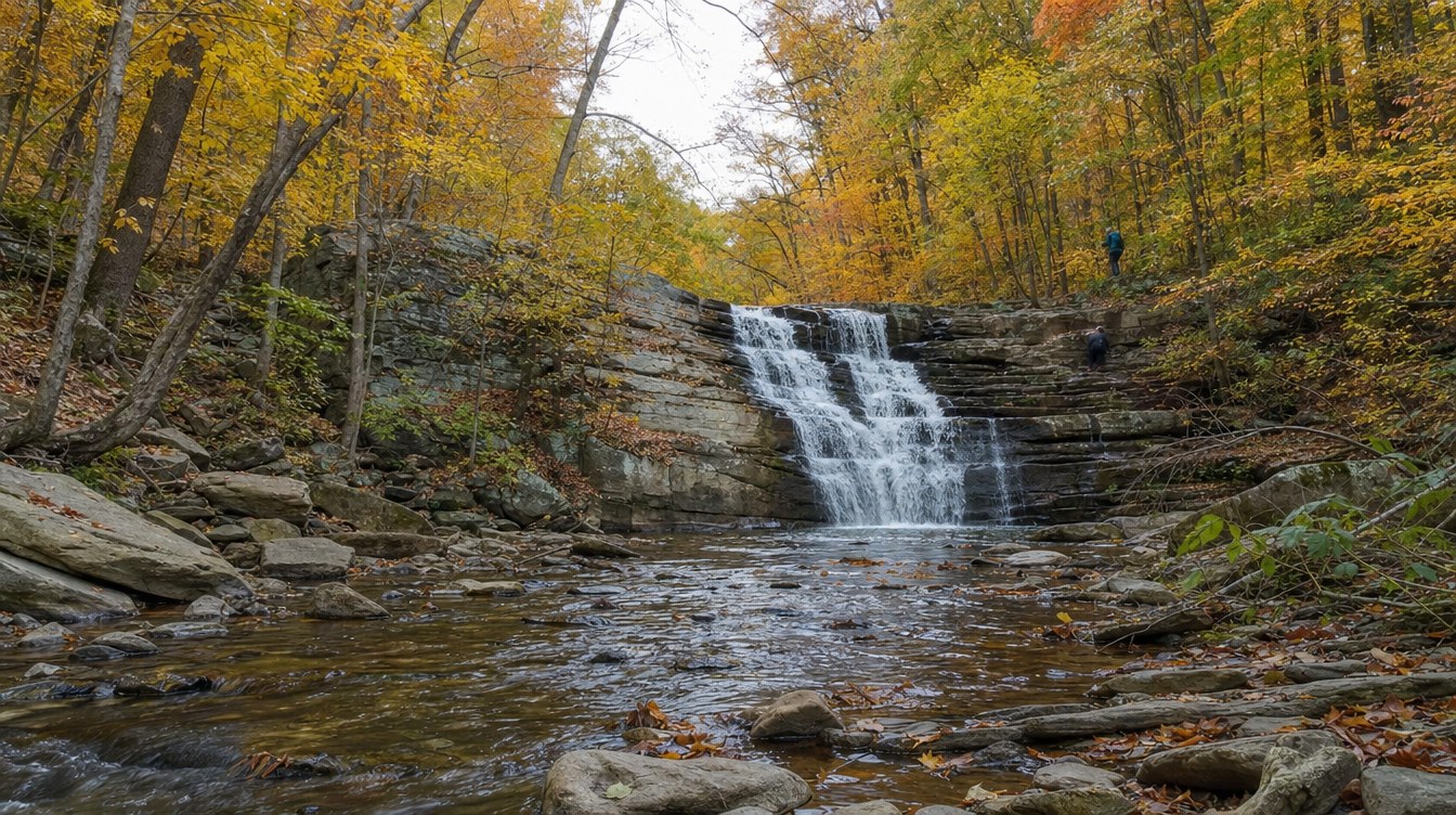 Scott's Run falls, McLean